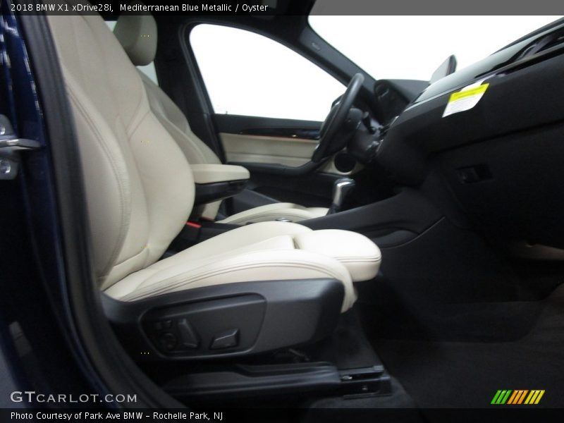 Mediterranean Blue Metallic / Oyster 2018 BMW X1 xDrive28i