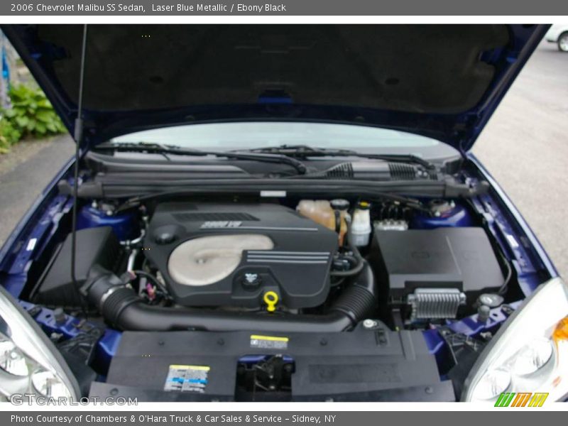 Laser Blue Metallic / Ebony Black 2006 Chevrolet Malibu SS Sedan