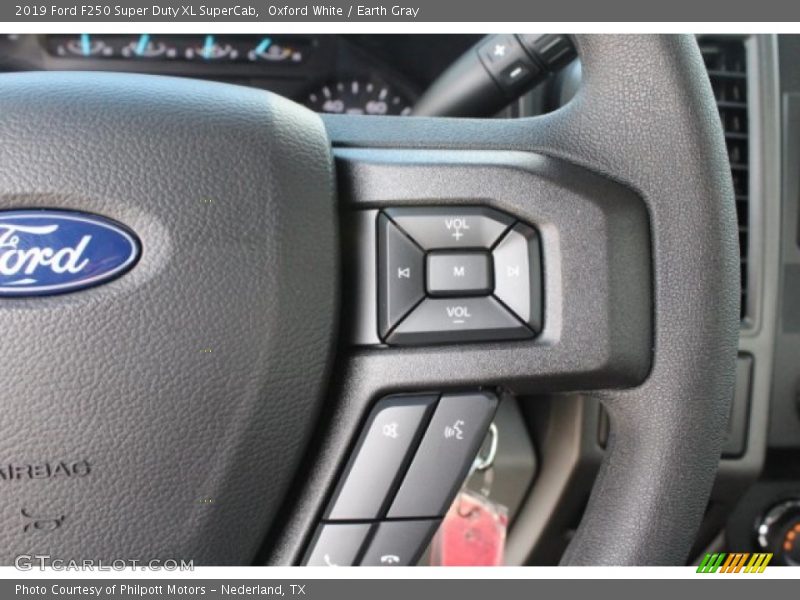 Oxford White / Earth Gray 2019 Ford F250 Super Duty XL SuperCab