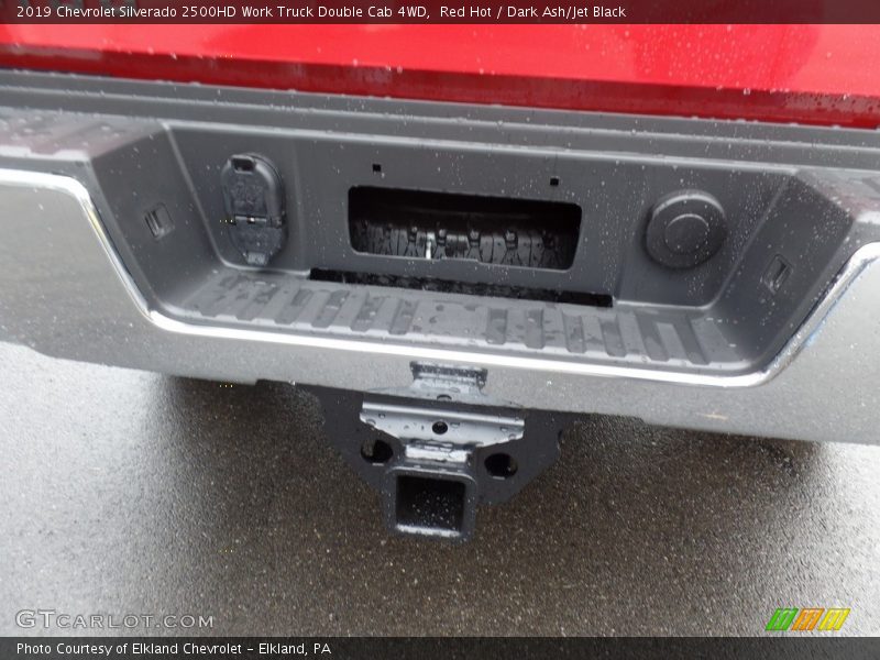 Red Hot / Dark Ash/Jet Black 2019 Chevrolet Silverado 2500HD Work Truck Double Cab 4WD