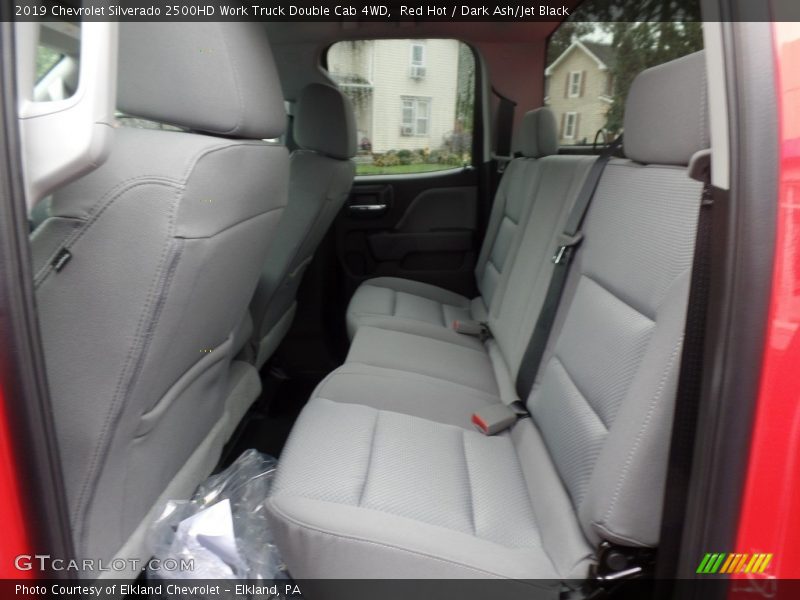 Red Hot / Dark Ash/Jet Black 2019 Chevrolet Silverado 2500HD Work Truck Double Cab 4WD