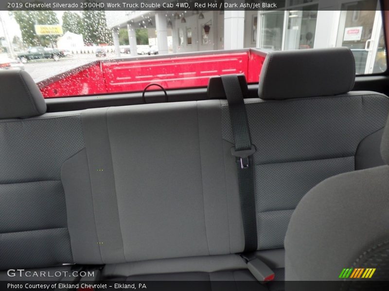 Red Hot / Dark Ash/Jet Black 2019 Chevrolet Silverado 2500HD Work Truck Double Cab 4WD