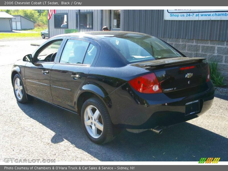 Black / Gray 2006 Chevrolet Cobalt LT Sedan
