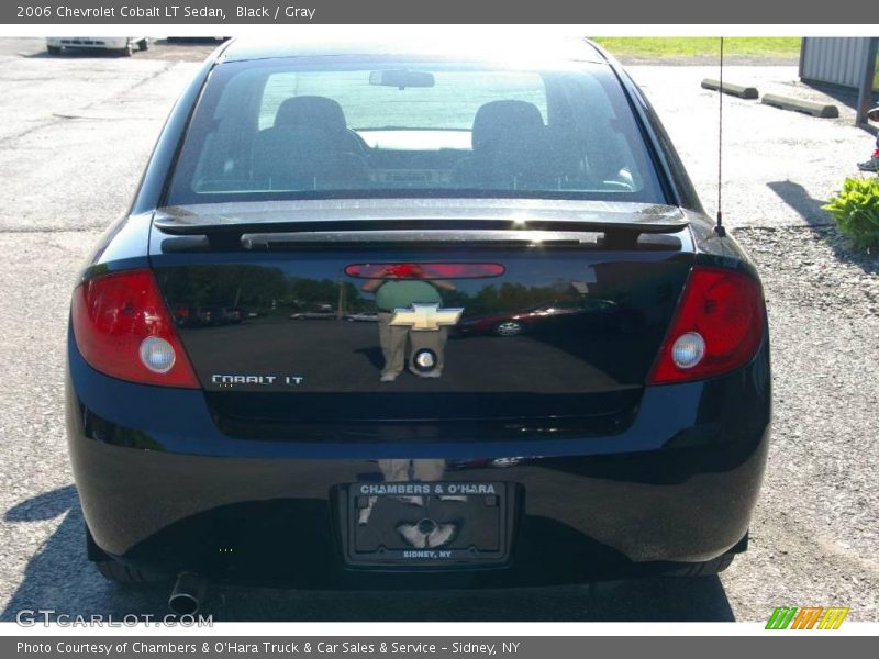 Black / Gray 2006 Chevrolet Cobalt LT Sedan