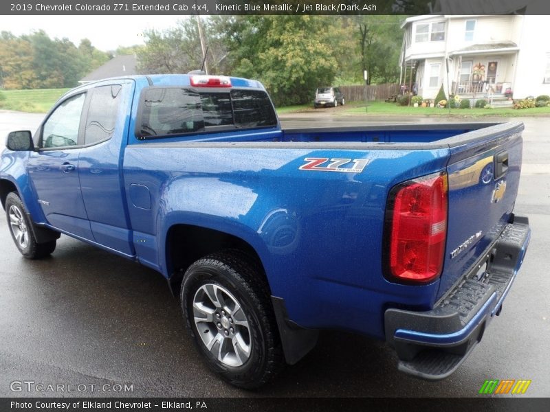 Kinetic Blue Metallic / Jet Black/Dark Ash 2019 Chevrolet Colorado Z71 Extended Cab 4x4
