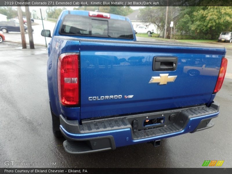 Kinetic Blue Metallic / Jet Black/Dark Ash 2019 Chevrolet Colorado Z71 Extended Cab 4x4