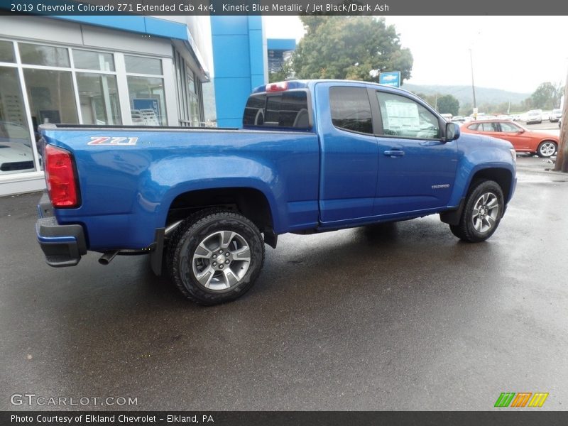 Kinetic Blue Metallic / Jet Black/Dark Ash 2019 Chevrolet Colorado Z71 Extended Cab 4x4