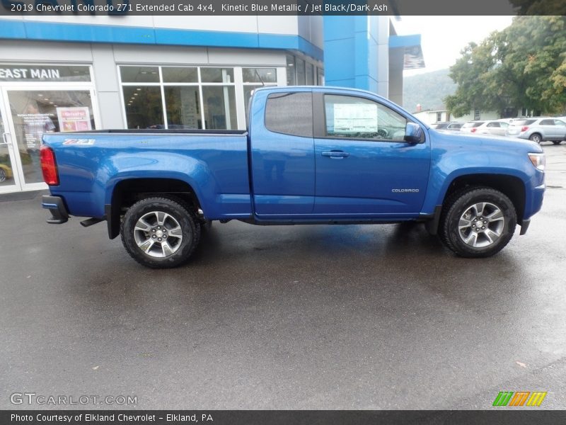  2019 Colorado Z71 Extended Cab 4x4 Kinetic Blue Metallic