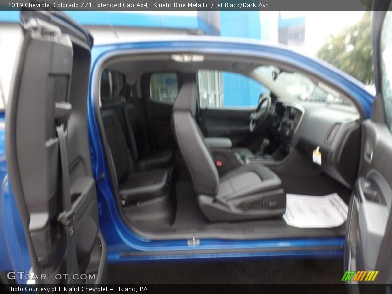 Kinetic Blue Metallic / Jet Black/Dark Ash 2019 Chevrolet Colorado Z71 Extended Cab 4x4