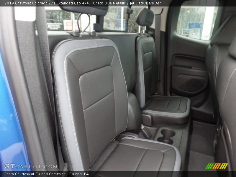 Rear Seat of 2019 Colorado Z71 Extended Cab 4x4