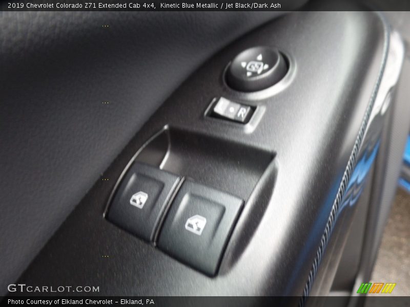 Kinetic Blue Metallic / Jet Black/Dark Ash 2019 Chevrolet Colorado Z71 Extended Cab 4x4