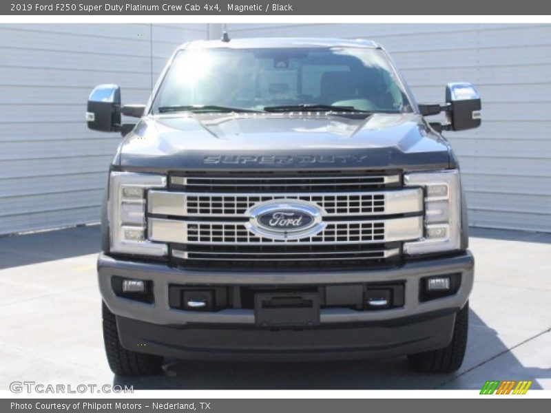 Magnetic / Black 2019 Ford F250 Super Duty Platinum Crew Cab 4x4
