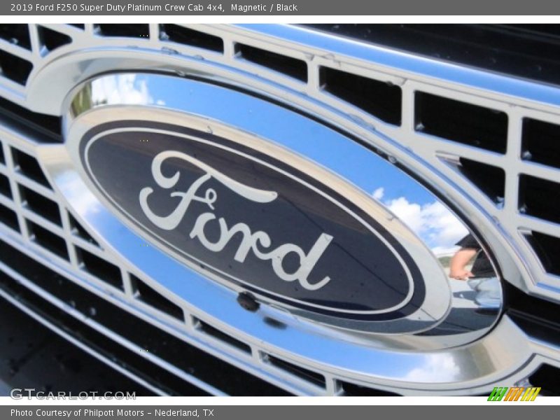 Magnetic / Black 2019 Ford F250 Super Duty Platinum Crew Cab 4x4