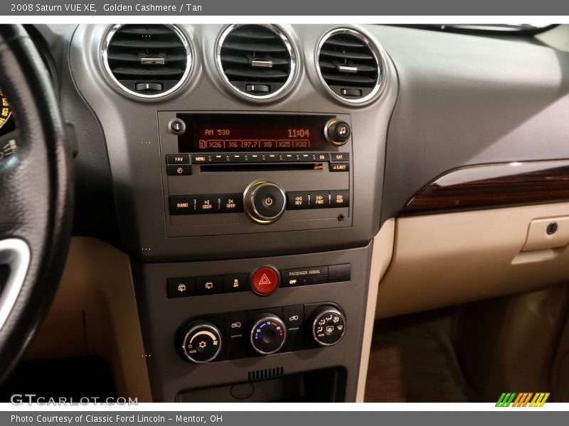 Golden Cashmere / Tan 2008 Saturn VUE XE