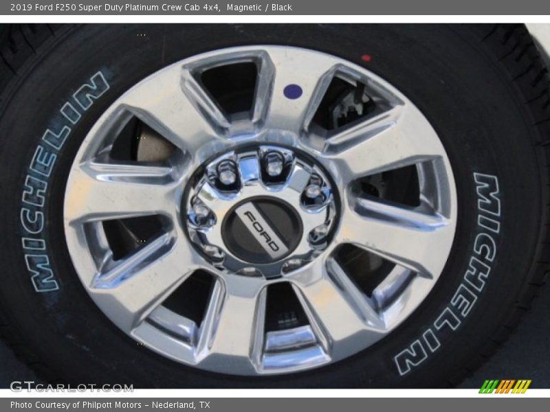Magnetic / Black 2019 Ford F250 Super Duty Platinum Crew Cab 4x4