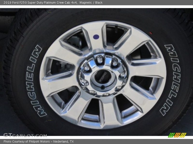 Magnetic / Black 2019 Ford F250 Super Duty Platinum Crew Cab 4x4