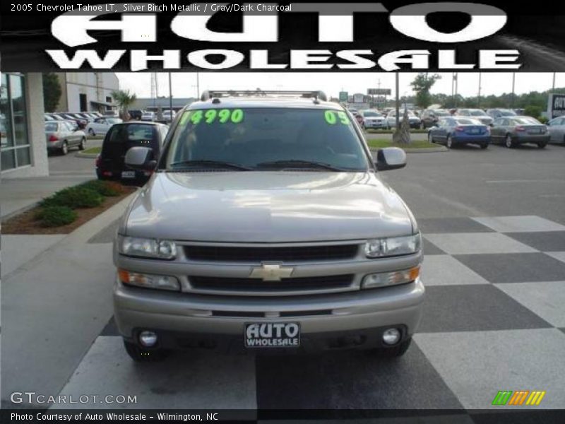 Silver Birch Metallic / Gray/Dark Charcoal 2005 Chevrolet Tahoe LT