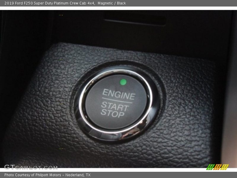 Magnetic / Black 2019 Ford F250 Super Duty Platinum Crew Cab 4x4