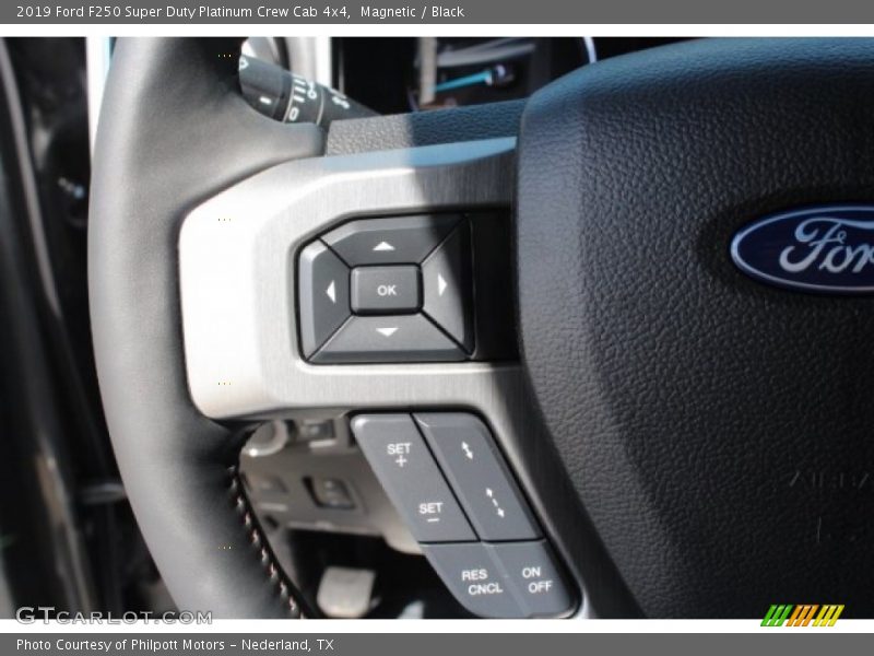 Magnetic / Black 2019 Ford F250 Super Duty Platinum Crew Cab 4x4