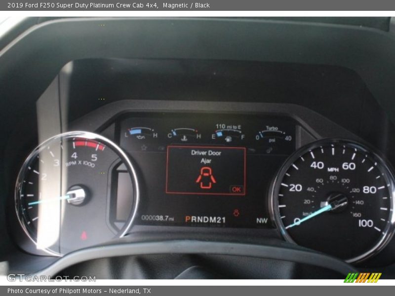 Magnetic / Black 2019 Ford F250 Super Duty Platinum Crew Cab 4x4