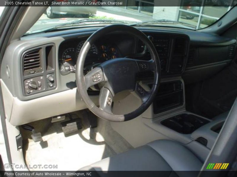 Silver Birch Metallic / Gray/Dark Charcoal 2005 Chevrolet Tahoe LT