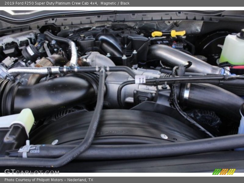 Magnetic / Black 2019 Ford F250 Super Duty Platinum Crew Cab 4x4