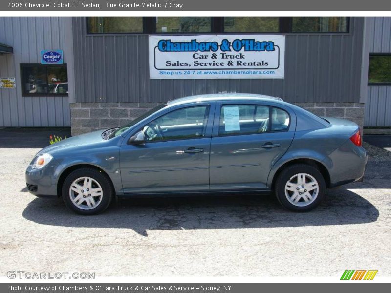 Blue Granite Metallic / Gray 2006 Chevrolet Cobalt LT Sedan