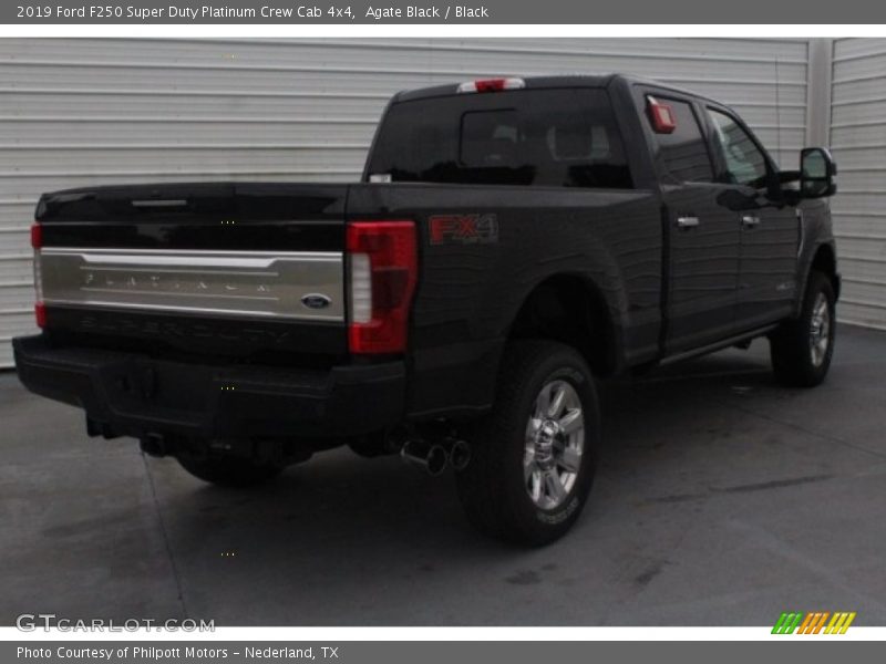 Agate Black / Black 2019 Ford F250 Super Duty Platinum Crew Cab 4x4