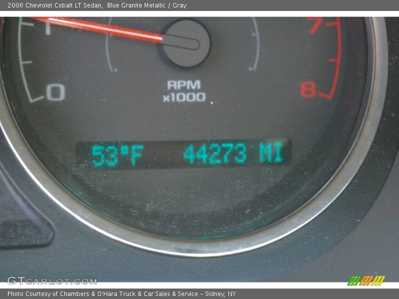 Blue Granite Metallic / Gray 2006 Chevrolet Cobalt LT Sedan