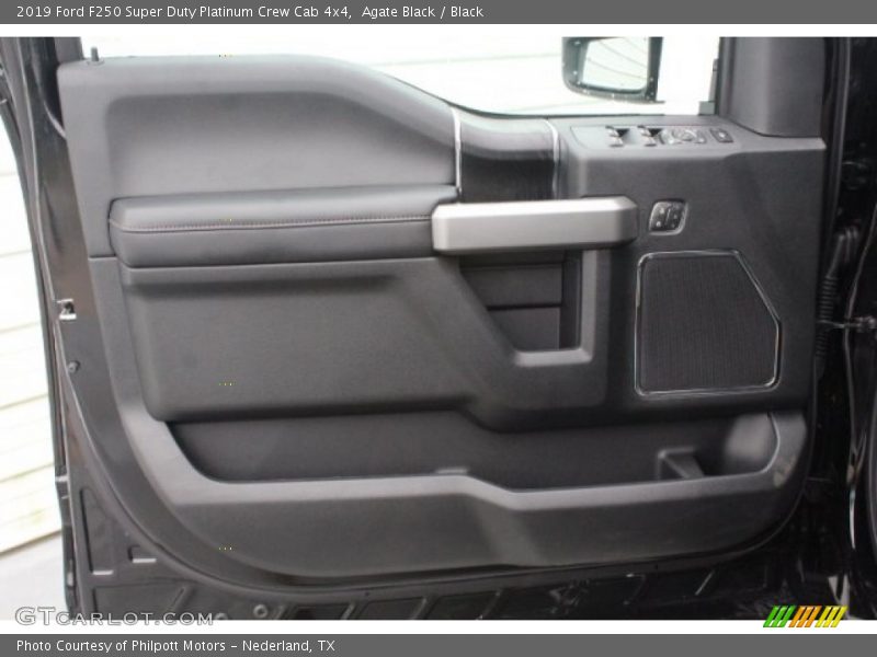 Agate Black / Black 2019 Ford F250 Super Duty Platinum Crew Cab 4x4