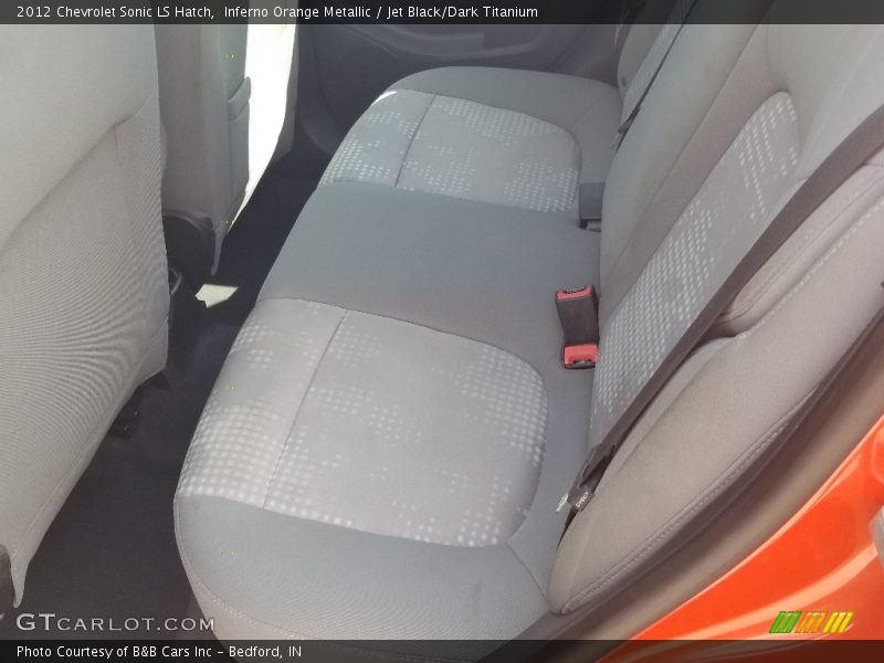 Inferno Orange Metallic / Jet Black/Dark Titanium 2012 Chevrolet Sonic LS Hatch