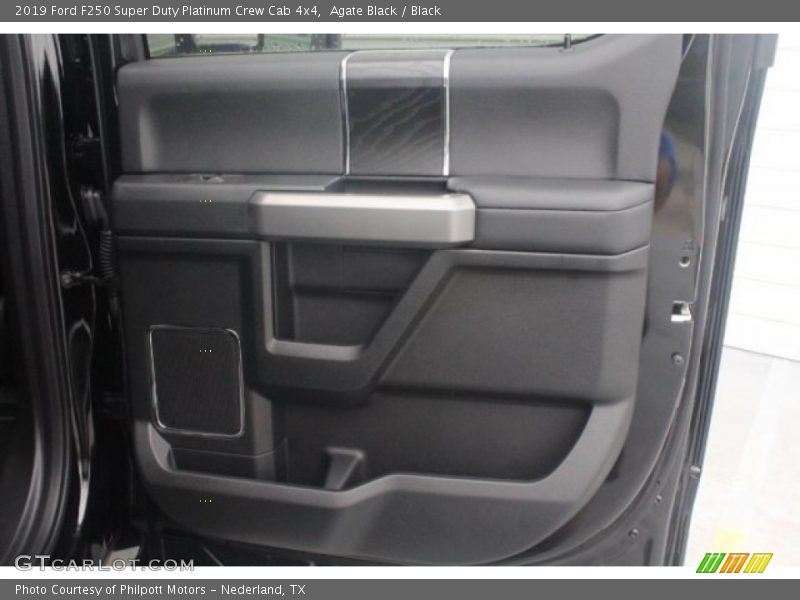 Agate Black / Black 2019 Ford F250 Super Duty Platinum Crew Cab 4x4