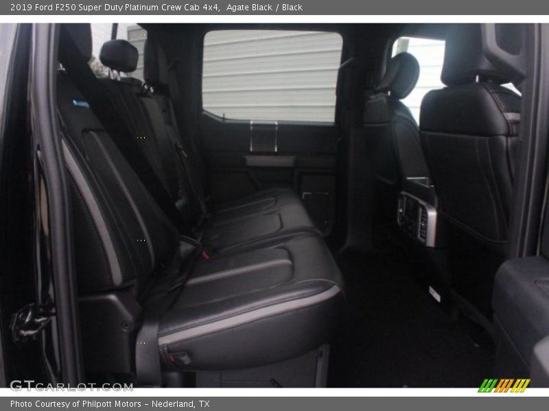 Agate Black / Black 2019 Ford F250 Super Duty Platinum Crew Cab 4x4