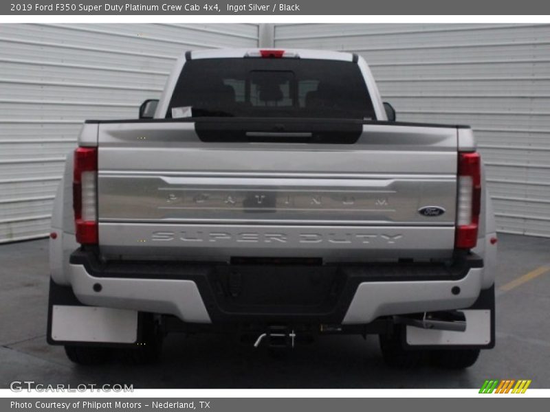 Ingot Silver / Black 2019 Ford F350 Super Duty Platinum Crew Cab 4x4