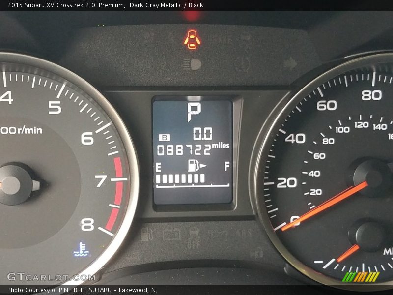 Dark Gray Metallic / Black 2015 Subaru XV Crosstrek 2.0i Premium