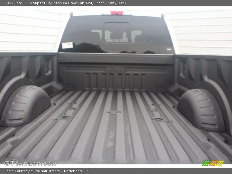 Ingot Silver / Black 2019 Ford F350 Super Duty Platinum Crew Cab 4x4