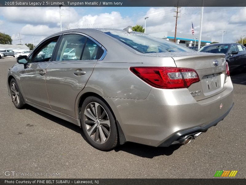 Tungsten Metallic / Warm Ivory 2018 Subaru Legacy 2.5i Limited