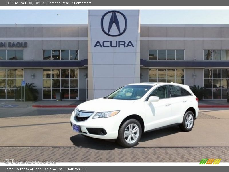 White Diamond Pearl / Parchment 2014 Acura RDX