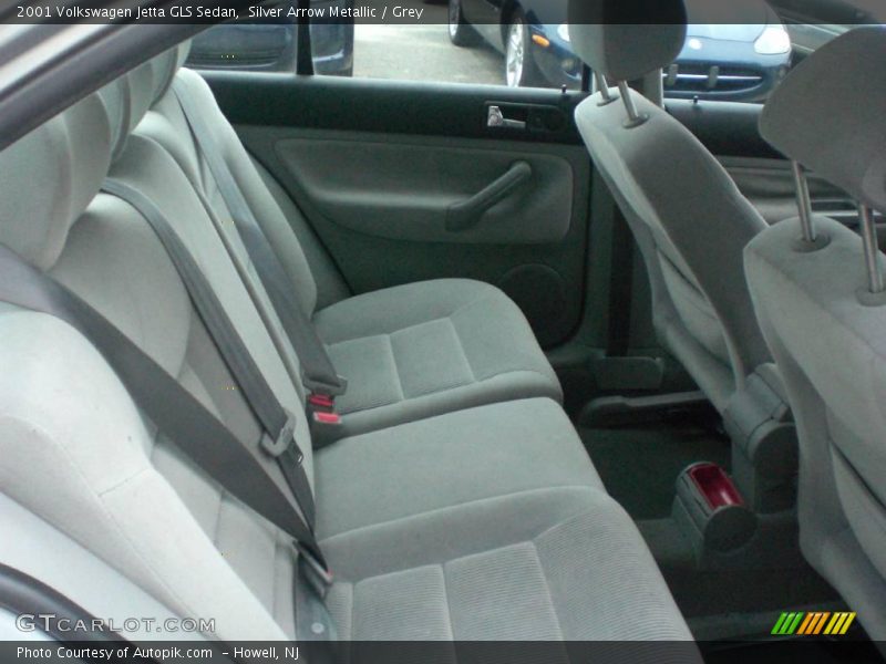 Silver Arrow Metallic / Grey 2001 Volkswagen Jetta GLS Sedan