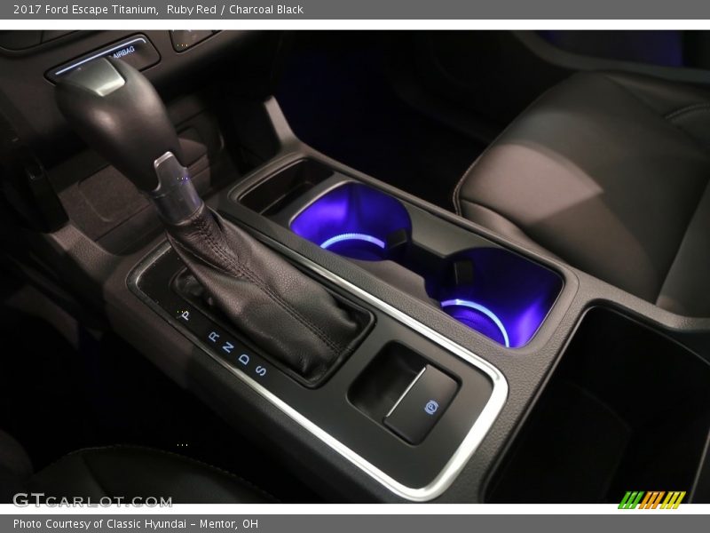 Ruby Red / Charcoal Black 2017 Ford Escape Titanium