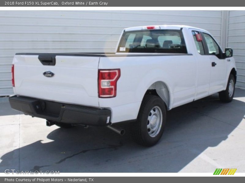 Oxford White / Earth Gray 2018 Ford F150 XL SuperCab