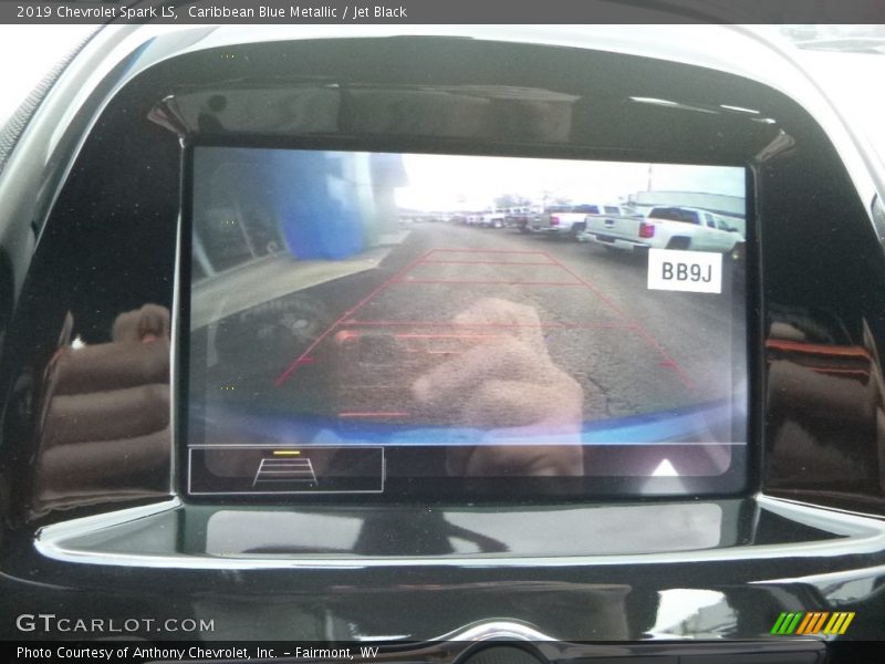 Caribbean Blue Metallic / Jet Black 2019 Chevrolet Spark LS