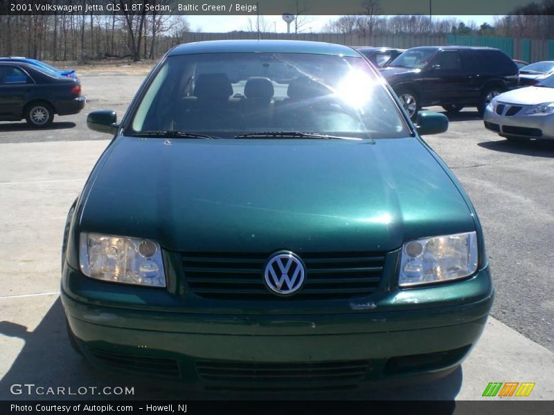 Baltic Green / Beige 2001 Volkswagen Jetta GLS 1.8T Sedan