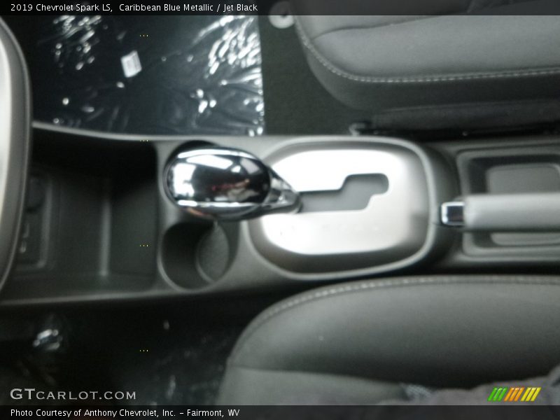 Caribbean Blue Metallic / Jet Black 2019 Chevrolet Spark LS