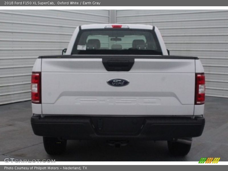 Oxford White / Earth Gray 2018 Ford F150 XL SuperCab