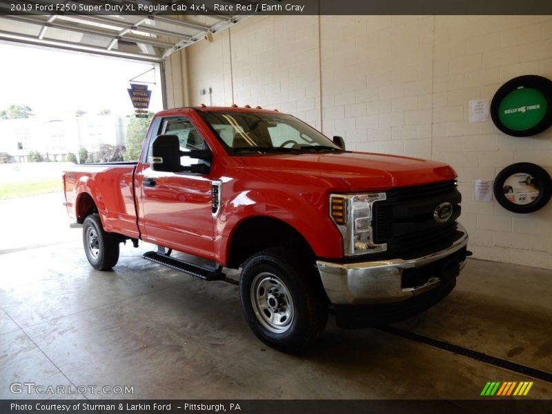 Race Red / Earth Gray 2019 Ford F250 Super Duty XL Regular Cab 4x4