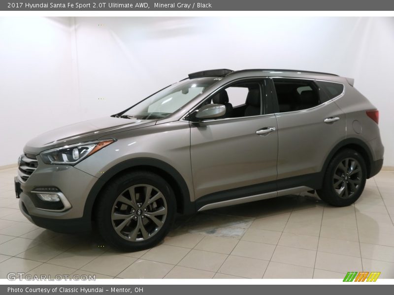 Mineral Gray / Black 2017 Hyundai Santa Fe Sport 2.0T Ulitimate AWD