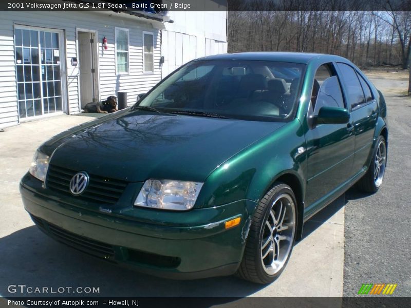 Baltic Green / Beige 2001 Volkswagen Jetta GLS 1.8T Sedan