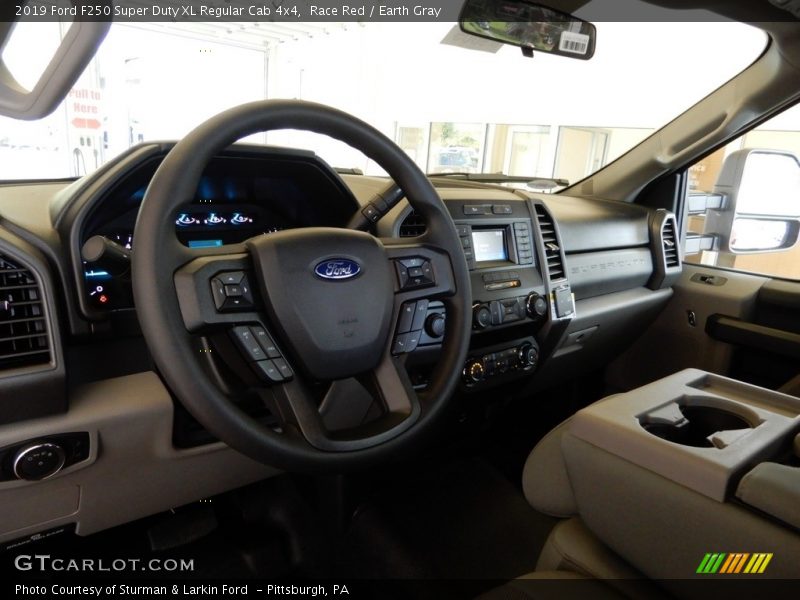 Race Red / Earth Gray 2019 Ford F250 Super Duty XL Regular Cab 4x4