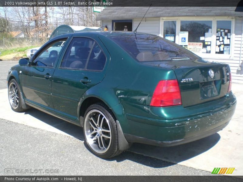 Baltic Green / Beige 2001 Volkswagen Jetta GLS 1.8T Sedan
